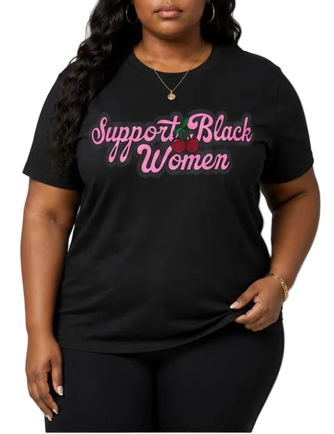 D. Tingz Signature 'Support Black Women' Tee