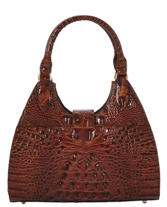 Brahmin Adrian Pecan Shoulder Bag