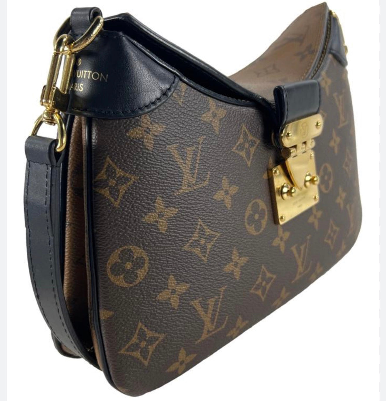 Louis Vuitton Twinny Monogram Leather Crossbody