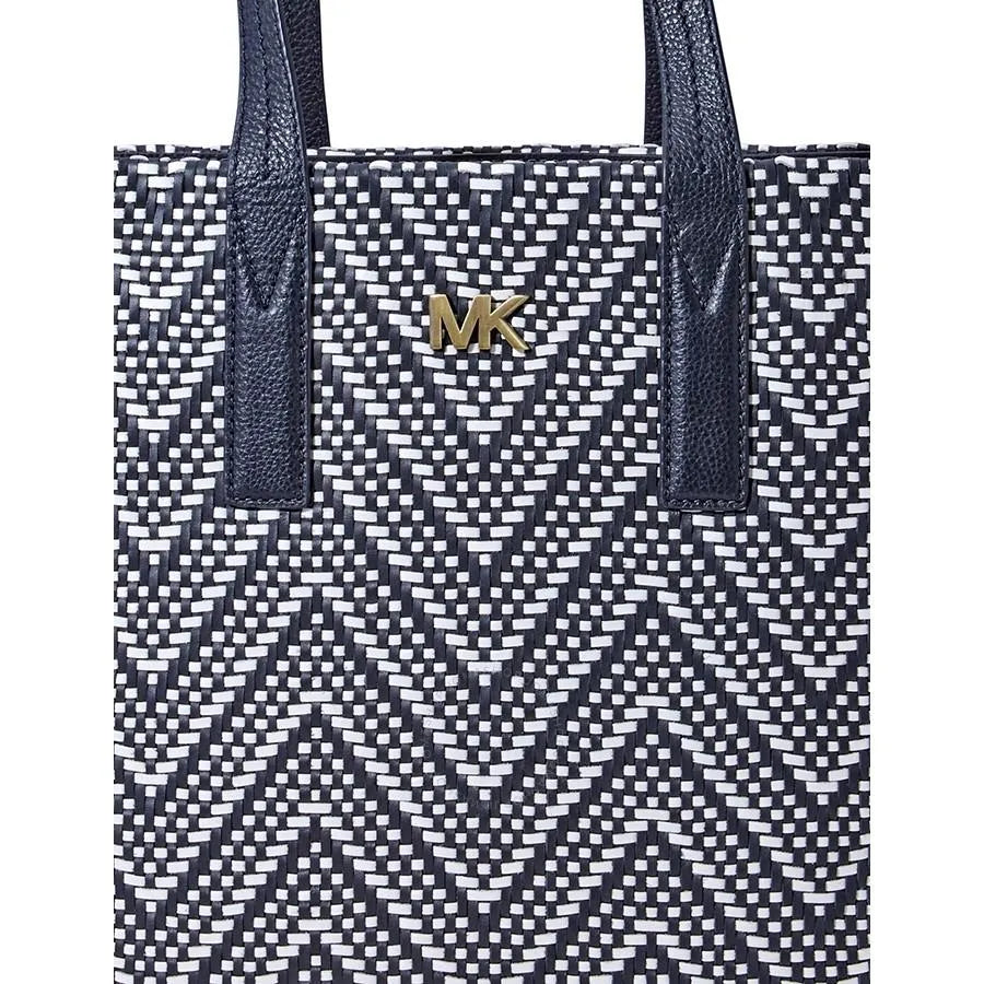 Michael Kors Junie Chevron Leather Tote