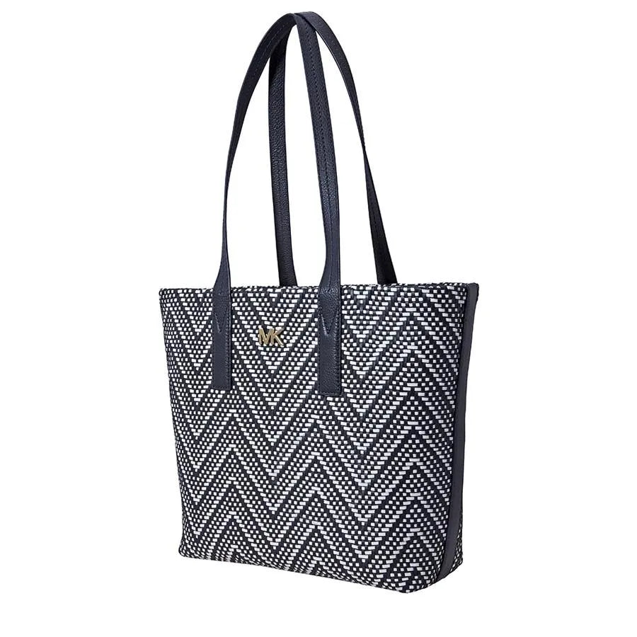 Michael Kors Junie Chevron Leather Tote