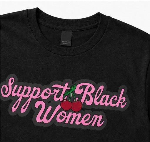 D. Tingz Signature  'Support Black Women' Tee