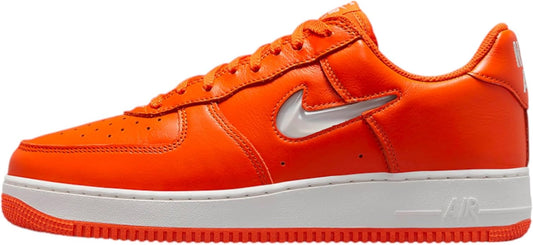 Men's Nike Air Force 1 Low Retro Safety Orange/Summit White (FJ1044 800) - 10