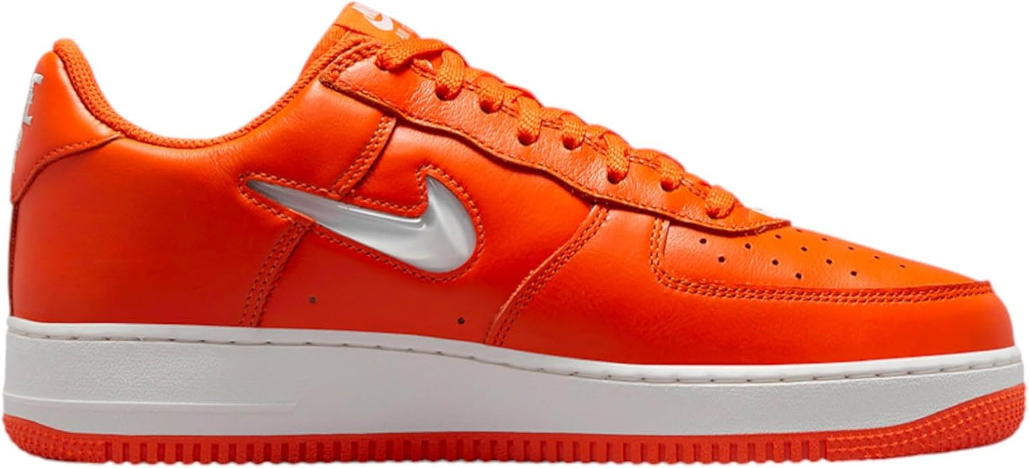 Men's Nike Air Force 1 Low Retro Safety Orange/Summit White (FJ1044 800) - 10