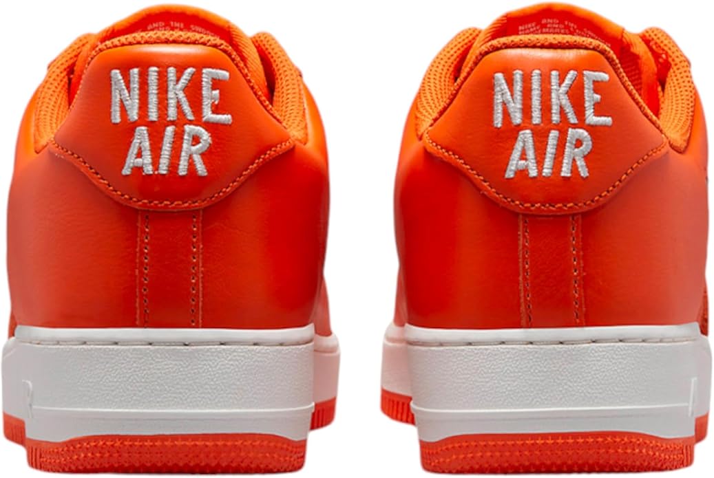 Men's Nike Air Force 1 Low Retro Safety Orange/Summit White (FJ1044 800) - 10