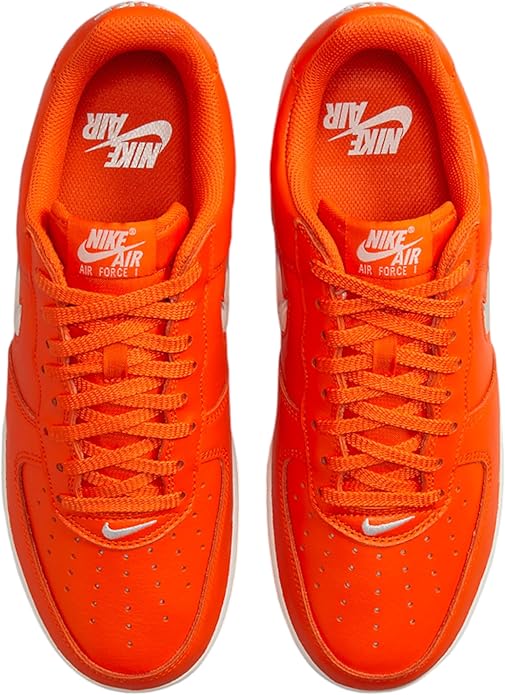 Men's Nike Air Force 1 Low Retro Safety Orange/Summit White (FJ1044 800) - 10