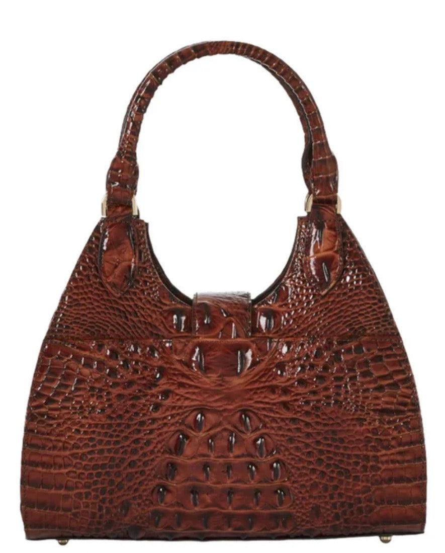 Brahmin Adrian Pecan Shoulder Bag