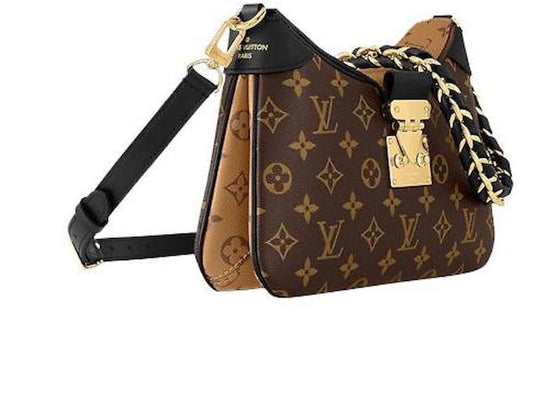 Louis Vuitton Twinny Monogram Leather Crossbody