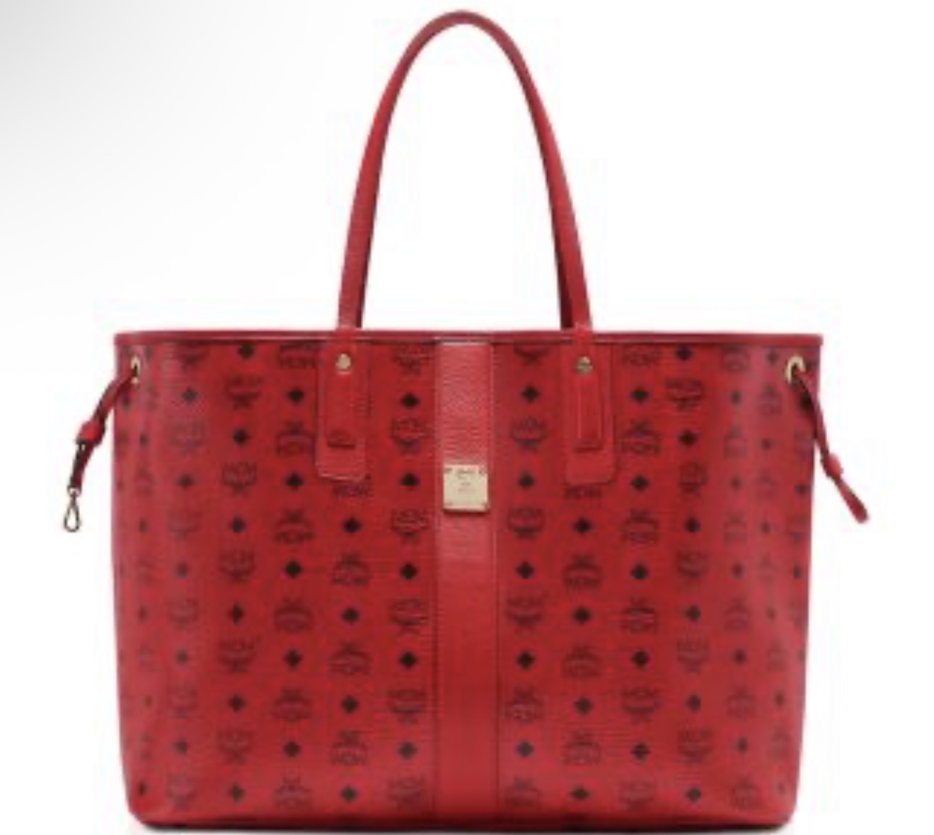 MCM Liz Reversible Red Shopper