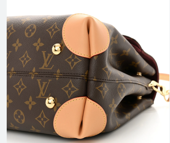 LV Hide Away Leather Shoulder Bag