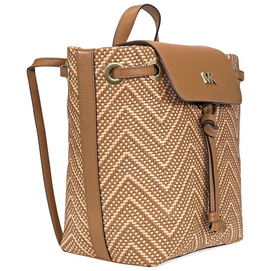 Michael Kors Junie Chevron Leather Backpack