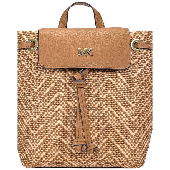 Michael Kors Junie Chevron Leather Backpack