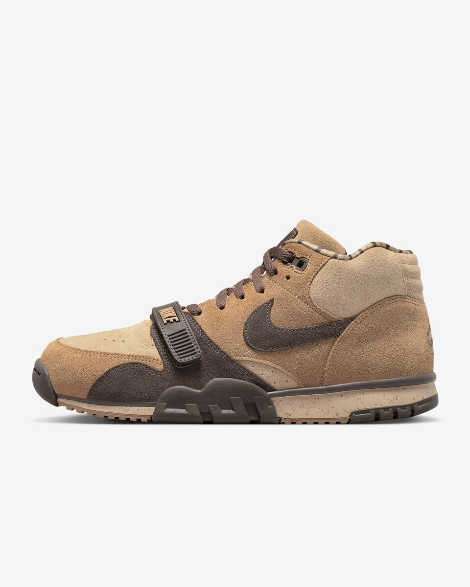 Nike Air Trainer 1 Men's Hay/Baroque Brown-Taupe Athletic Sneaker (DV6998-200) Size 9 Medium