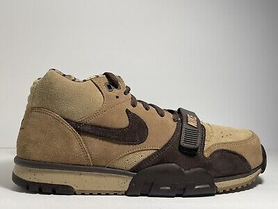 Nike Air Trainer 1 Men's Hay/Baroque Brown-Taupe Athletic Sneaker (DV6998-200) Size 9 Medium