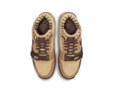 Nike Air Trainer 1 Men's Hay/Baroque Brown-Taupe Athletic Sneaker (DV6998-200) Size 9 Medium